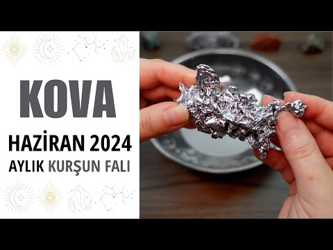 Kova Burcu Haziran 2024 Kurşun Falı | Aylık Burç Yorumları