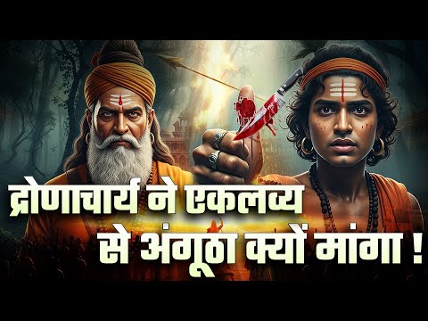 The Teacher's Discrimination: Why Did Dronacharya Ask for Ekalavya's Thumb? || Mahabharat Part 14