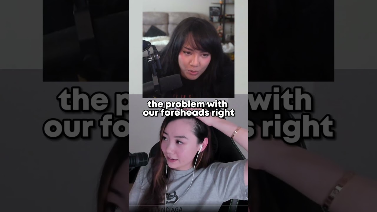 Fanfan shares her opinion on Cinna's forehead
