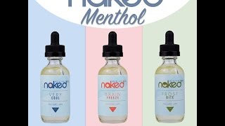 Naked 100 Menthol E-juice Review.