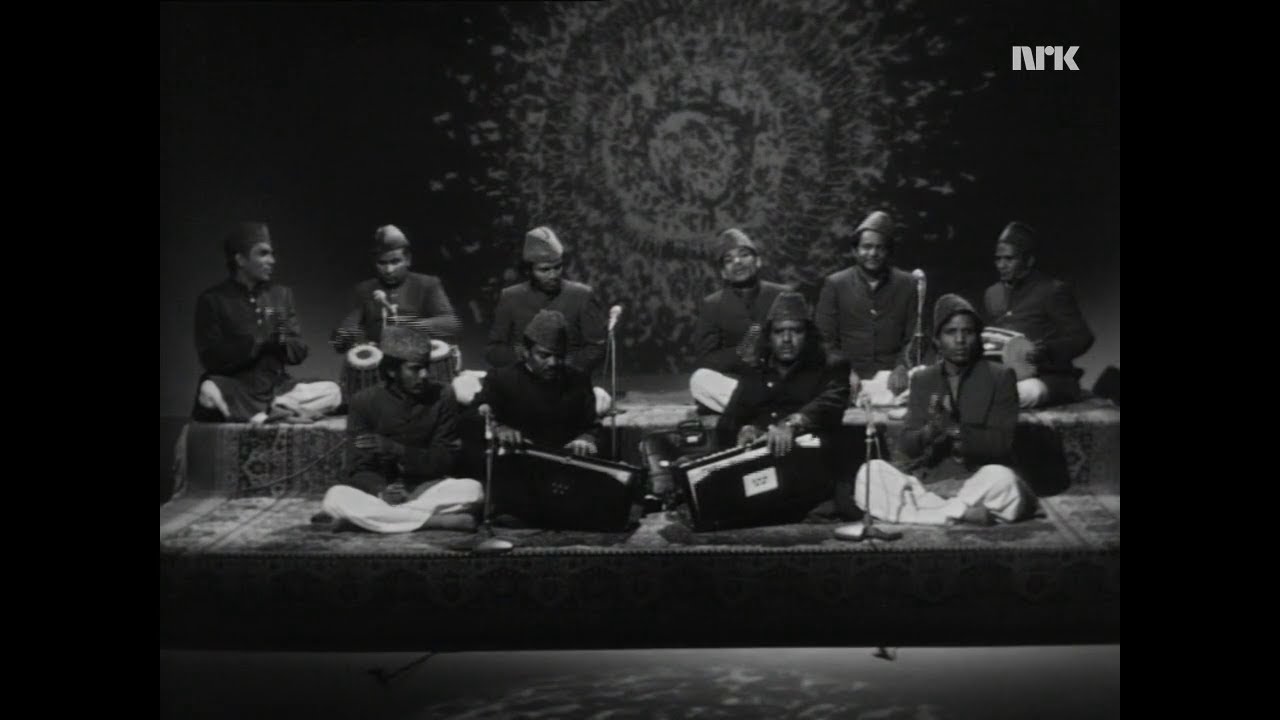 1975 Rare Video - Sabri Brothers in Oslo, Norway - Sazina & Qaul Tarana