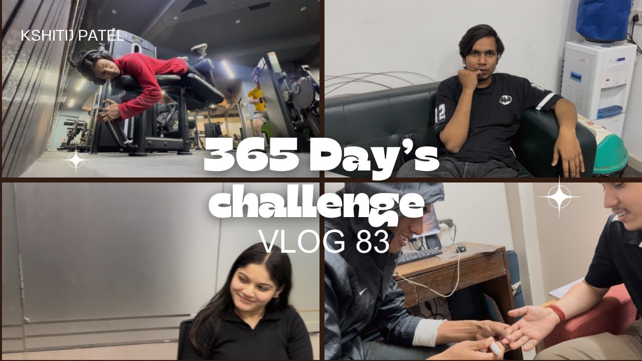 365 Day’s Challenge Vlog 83 | Subah Gym 💪 Office Hustle 🏢 | Bitu Ka Accident 😳 Kya Hua Aage?