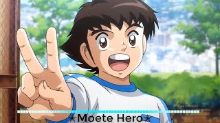 Lirik Captain Tsubasa Ending lengkap :'Moete Hero'