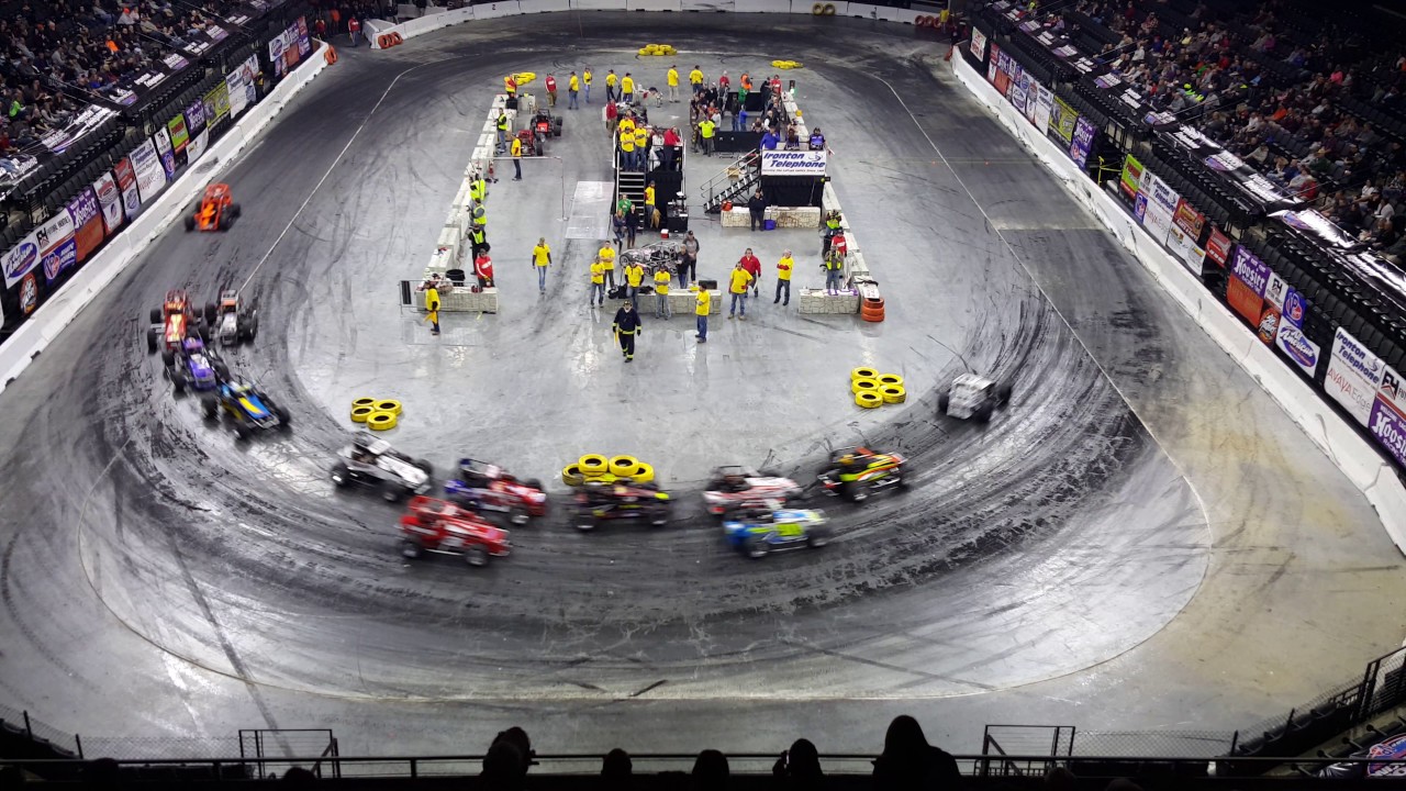 Allentown indoor race TQ Amain(part2)12/31/16 YouTube