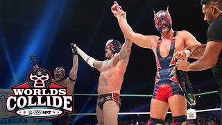 CM Punk, Rey Mysterio & El Grande Americano win Six-Man Tag Match: Worlds Collide 2026 highlights