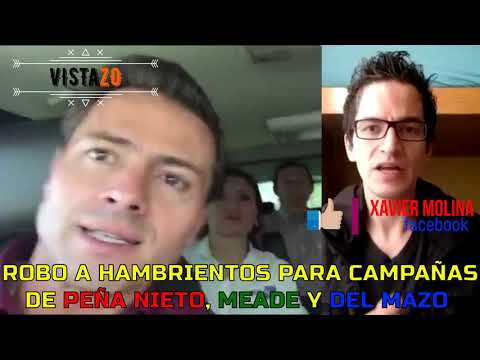 ROBO A HAMBRIENTOS PARA CAMPAÑAS DE PEÑA NIETO, MEADE Y DEL MAZO