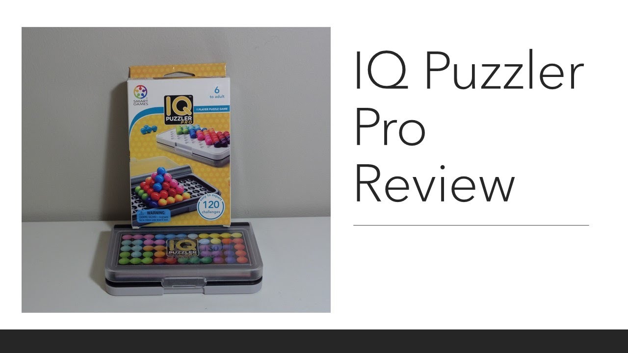 IQ Puzzler Pro Review - SmartGames 