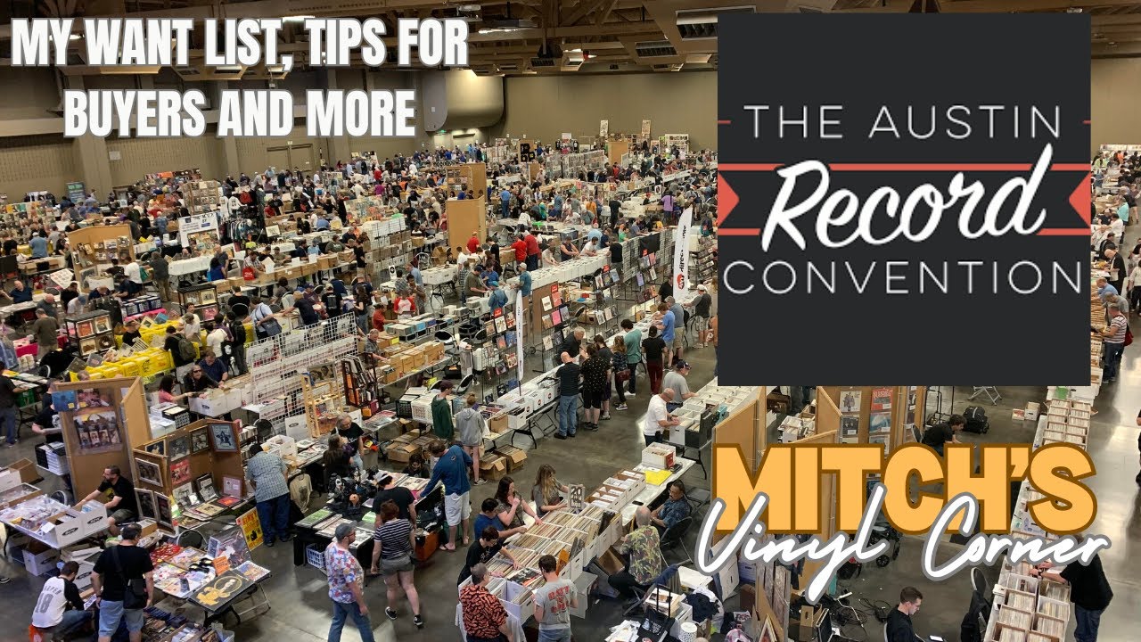 Vinyl Hunting at the Austin Record Convention 👀