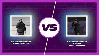 ESX Hand held radio emote