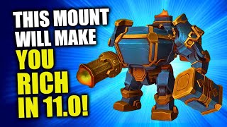 New BOE MOUNT Added In 11.0! Prepare To Make A Fortune! WoW The War Within | Crowd Pummeler 2-30