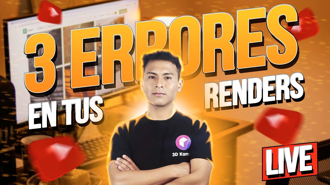 LOS 3 ERRORES MÁS COMUNES en renderizado - YouTube