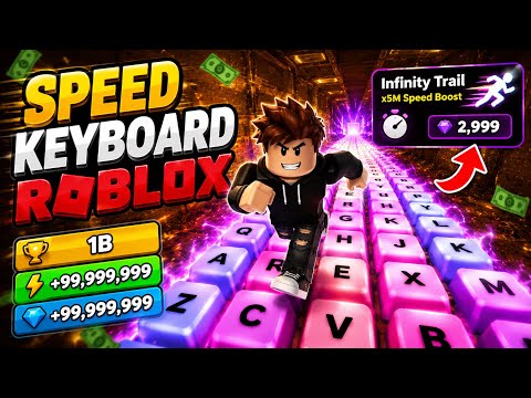 I Became MAX SPEED in Roblox Keyboard Escape!
