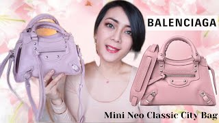 The Best Balenciaga Bag Mini Neo Classic City Bag Calfskin Powder Pink. Keep or Return?