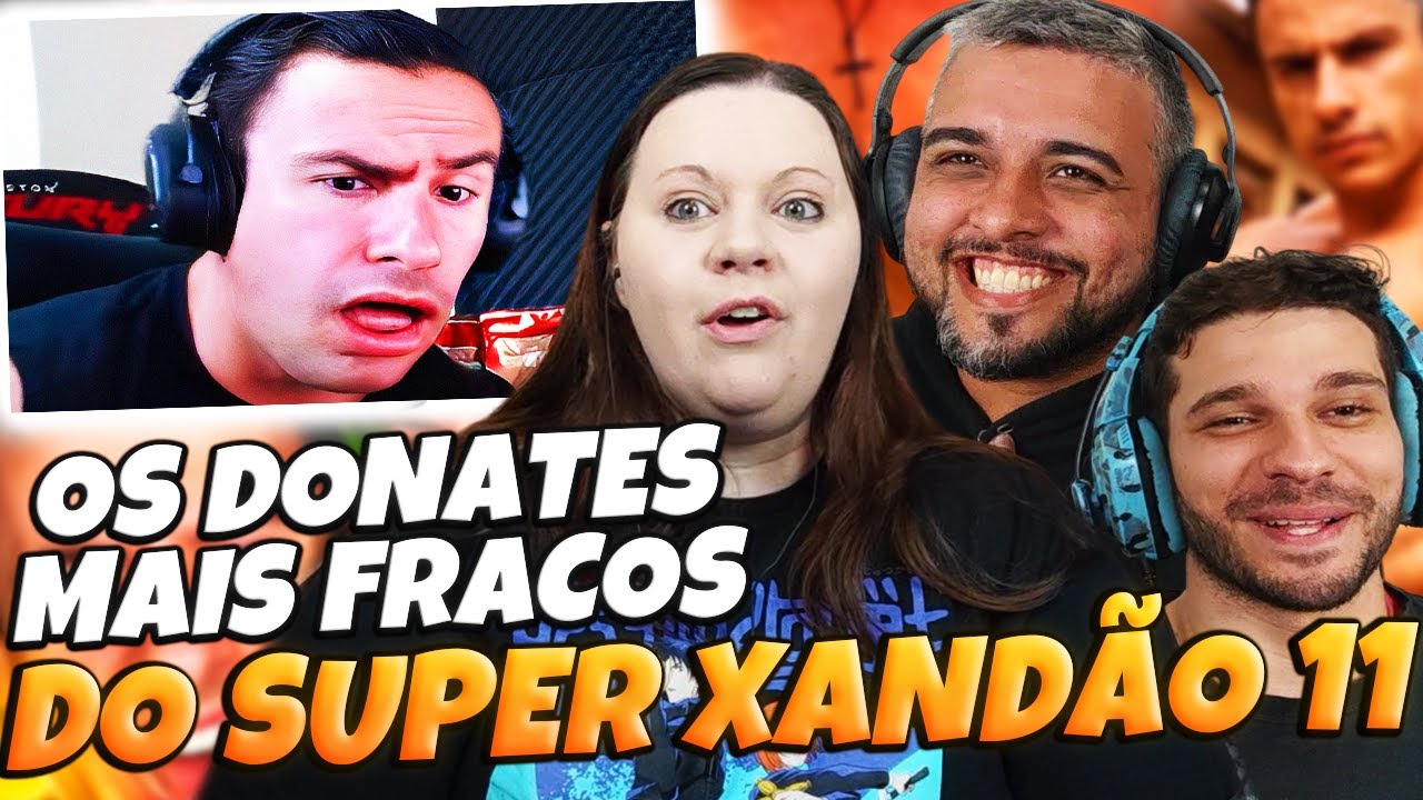 OS DOS DONATES MAIS FRACOS DA LIVE DO SUPER XANDÃO #11 | @O COPRÓLITO   | Family Reacts