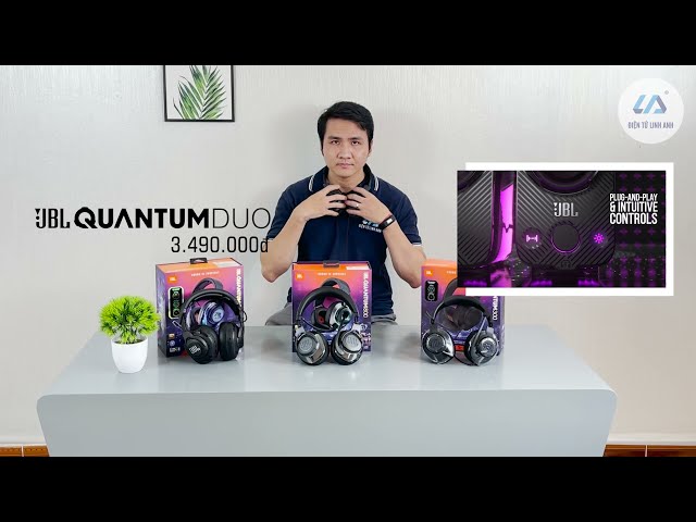 So sánh 8 mẫu tai nghe học online, gaming JBL Quantum tai nghe có mic và chống ồn chủ động