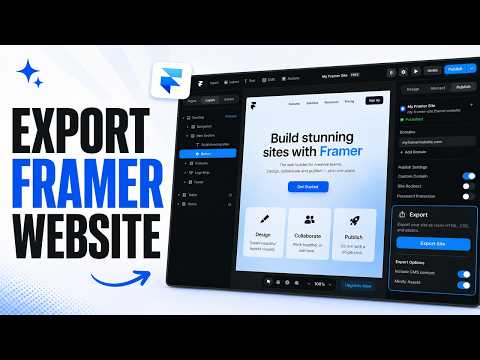 How To Export Framer Website (Step-By-Step-Guide)