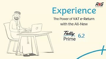 E-Filing VAT in TallyPrime 6.2 | Direct VAT Filing to EmaraTax Portal | RNG Software UAE