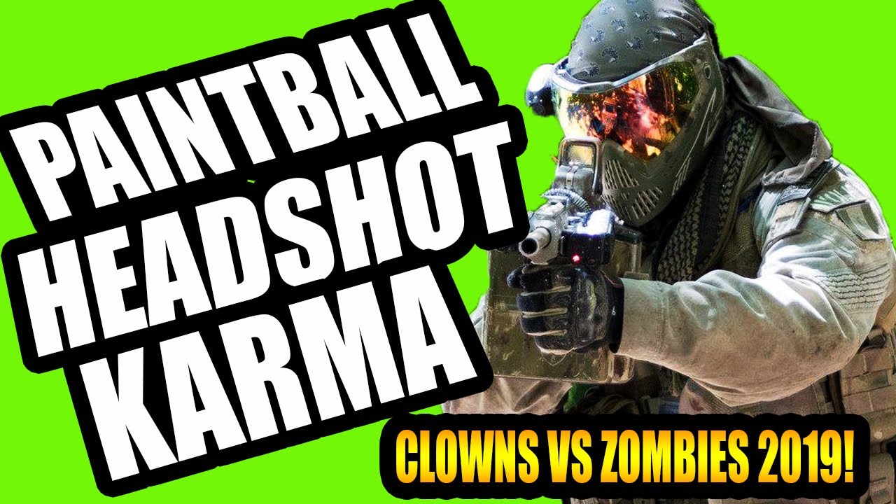 PAINTBALL HEAD SHOT KARMA YouTube