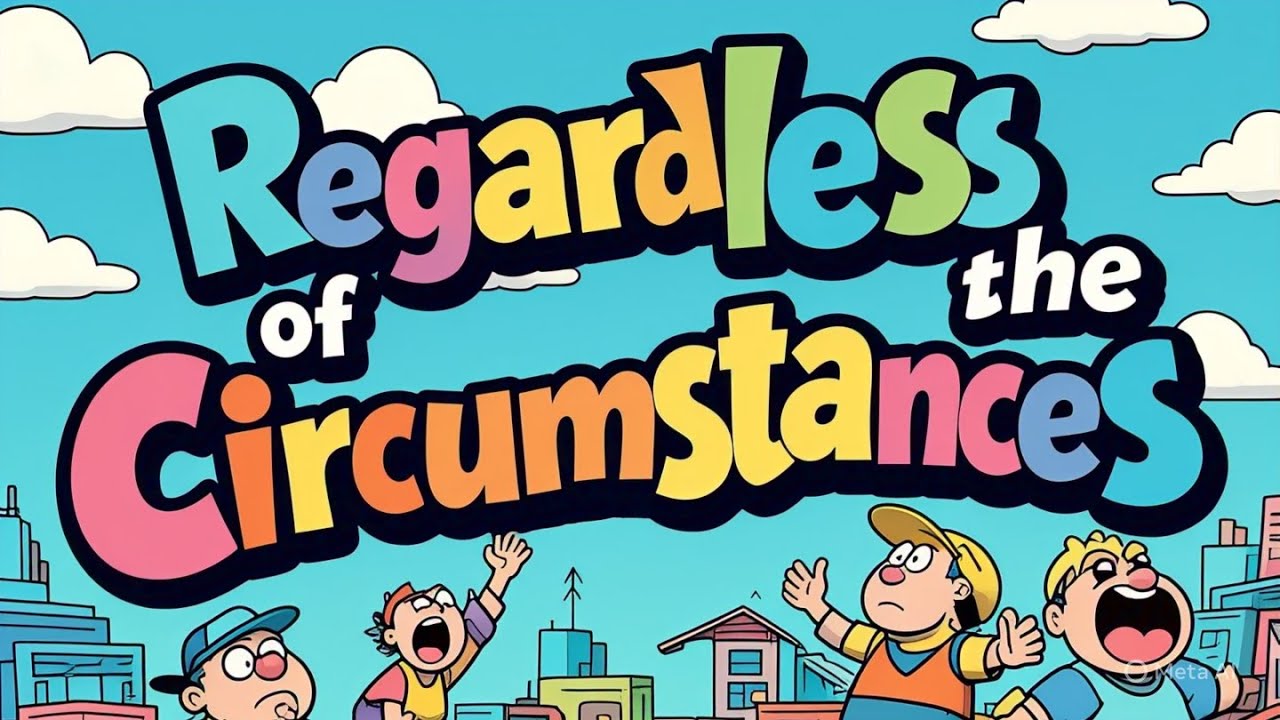 Regardless Use 25 Daily Use Sentences with “Regardless of the Circumstances ...