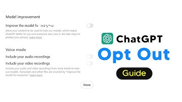 How to Opt Out of OpenAI Training Data (Stop ChatGPT Using Your Info)