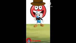 Asmr Cuphead And Mugman Toys Eating With Red Ball 4 J.d.animation