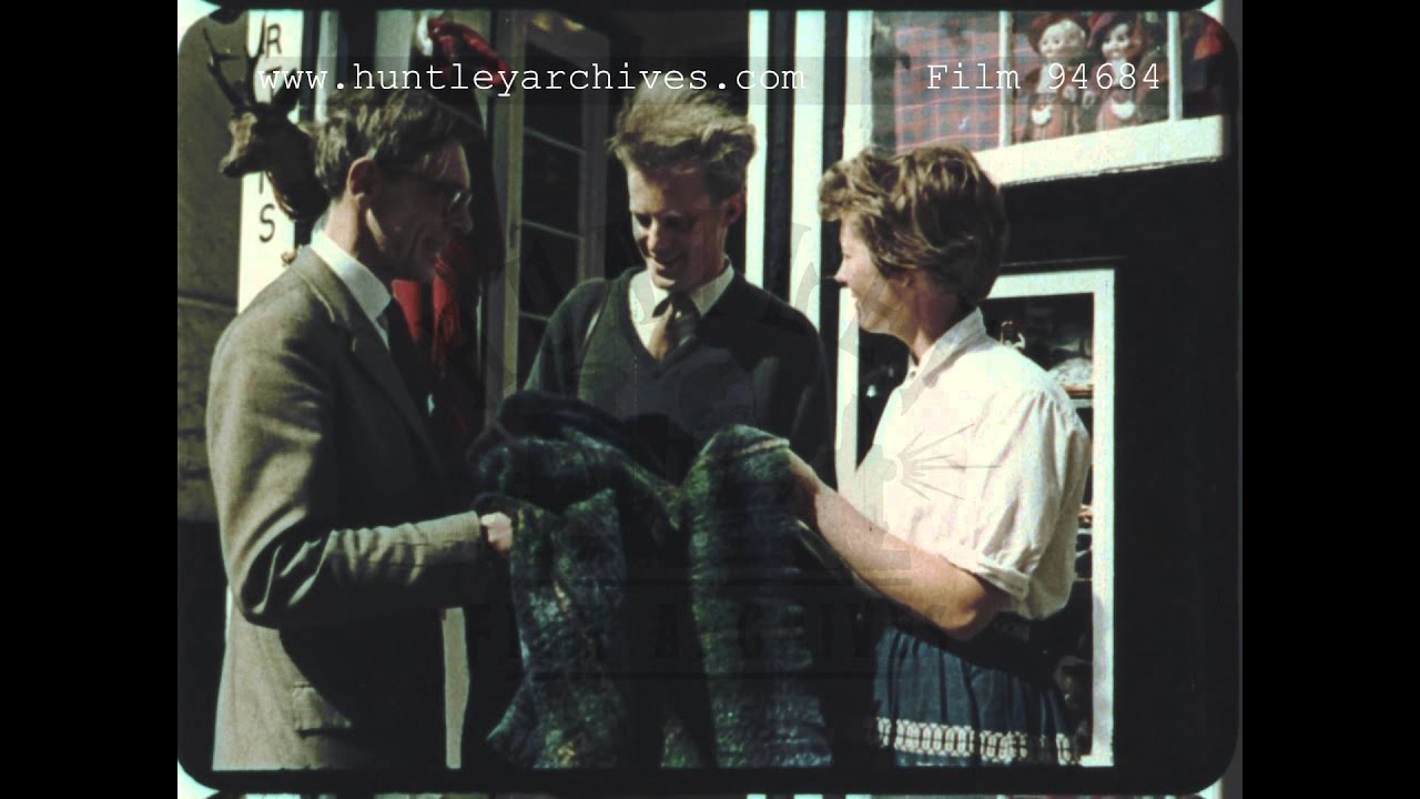 footage of chernobyl Tartan Blanket, 1960's - Film 94684