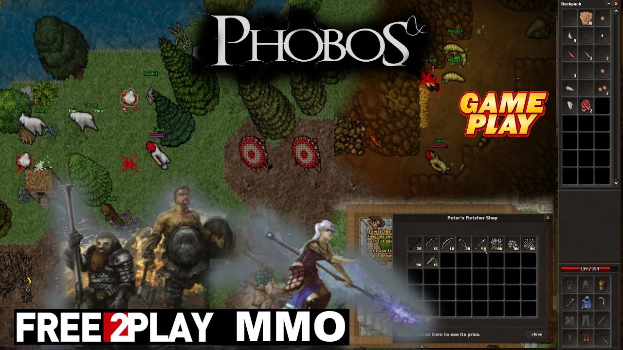 Phobos ★ Gameplay #2 Trade/Battles/Caves ★ PC Steam [ Free to Play ] MMO game 2020 ★ HD 1080p60FPS