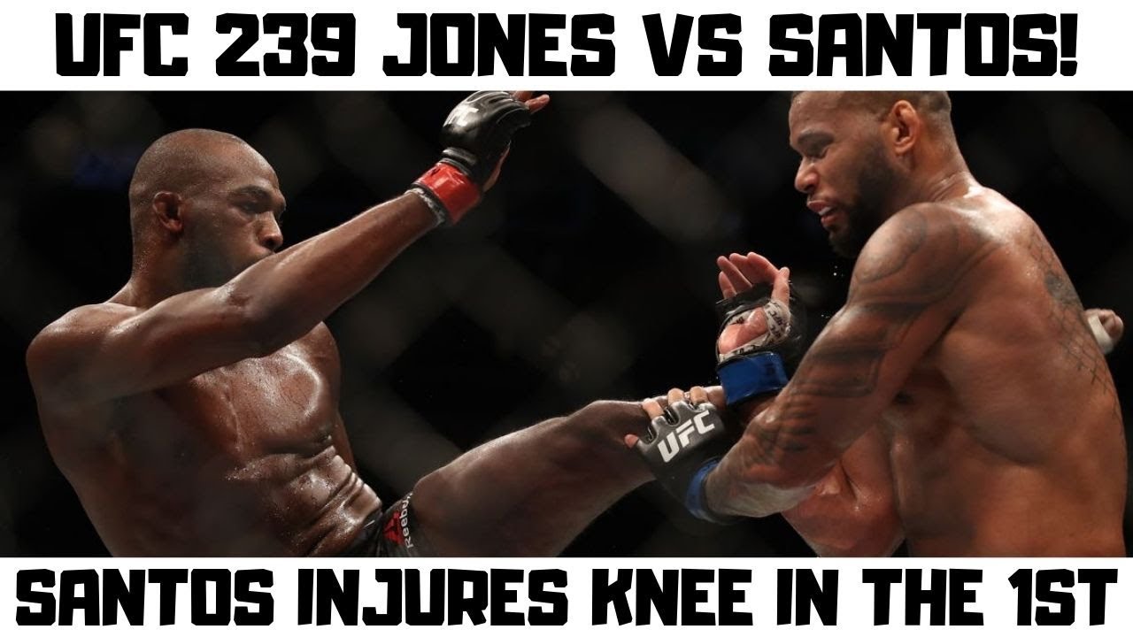 Jon Jones vs Thiago Santos Full Fight Reaction and Highlights of UFC 239