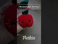 Crochet Plushie #crochet #ganchillo #red #apple #plushie #cute #kawai #fruit #amigurumi #pretendplay