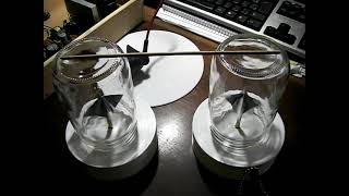 Two strange electrostatic spinners II