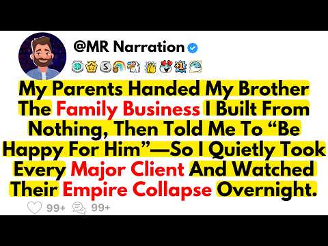 Parents Handed My Brother My Company—So I Took Every Client And Destroyed Them.