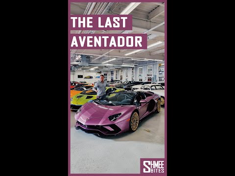 AMAZING spec for the LAST Aventador