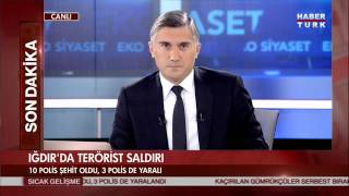 Iğdırda Polis Aracına Saldırı 12 Şehit Var Son Daki̇ka