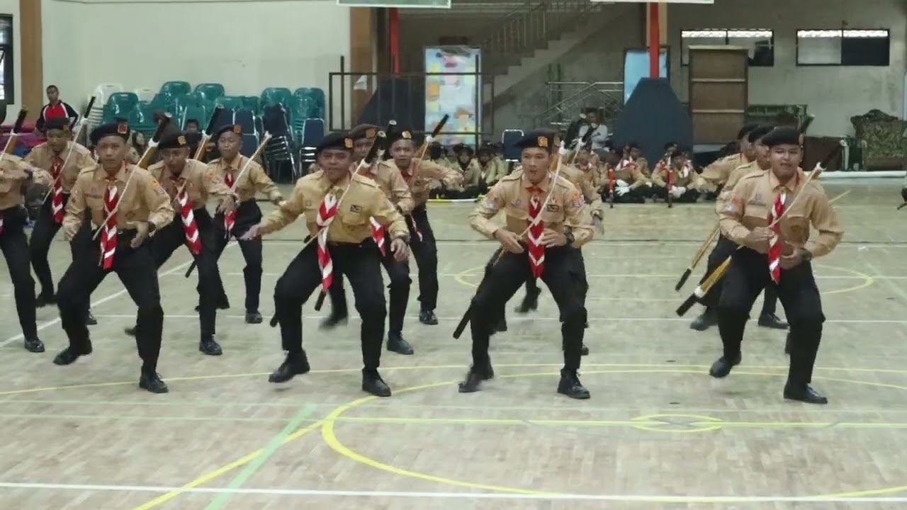 SMPN 2  Rawalo Regu Garuda Juara Satu LKBB Kab. Banyumas 2022