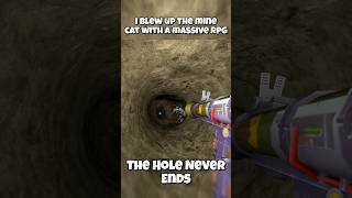 I BLEW UP the Mine Cat with a MASSIVE RPG 💥 #theholeneverends