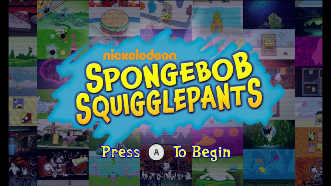 SpongeBob SquigglePants (Wii) - 100% Walkthrough / Longplay