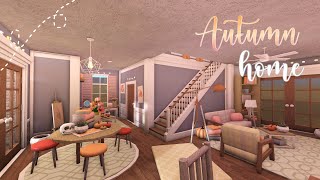 BLOXBURG| Autumnal Family Home | Speed Build BLOXBURG| Autumnal Family Home | Speed Build