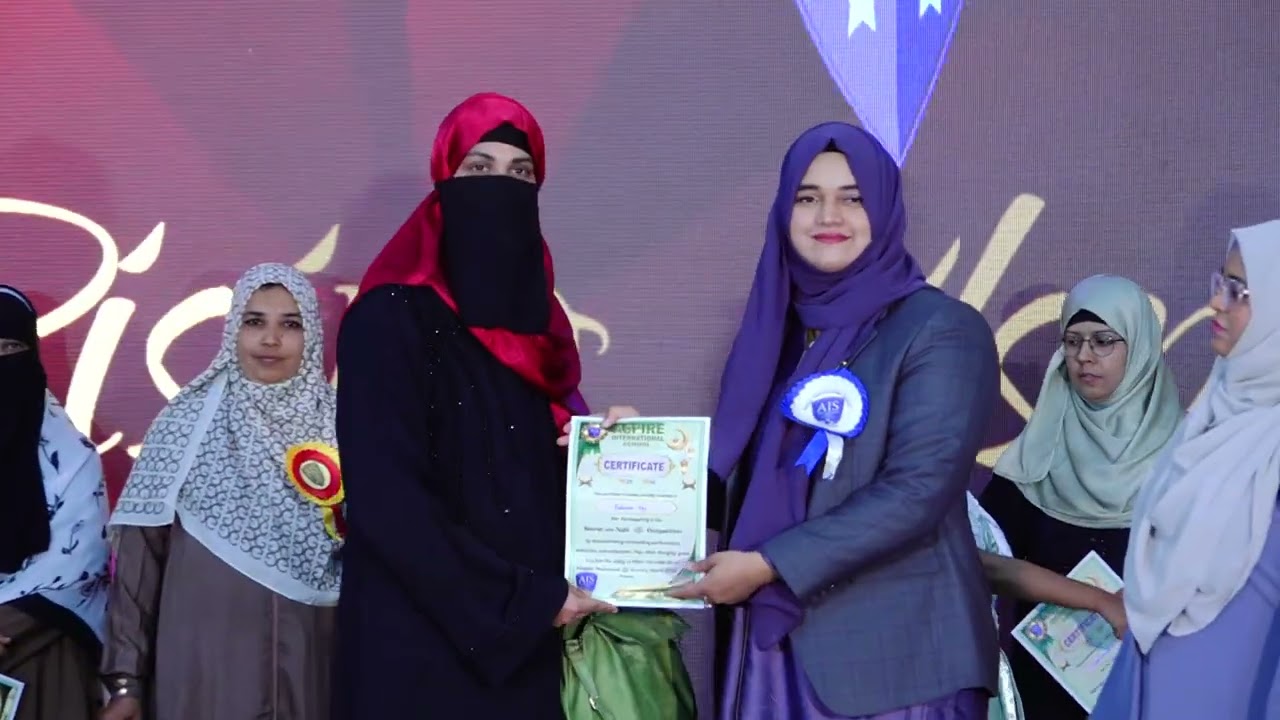 Parent's Prize Distribution, Annual Day 20225-26, Aspire International School, Davanagere