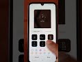 Samsung always on display new clock style #shorts