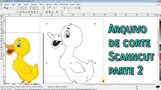 Como fazer contorno para recortar na Scanncut parte 2