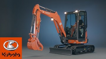 Kubota U27 Series Mini-Excavator: Mastering Precision and Power in 360°