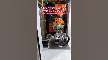 JP: Differential Housing Automatic Balancing Machine