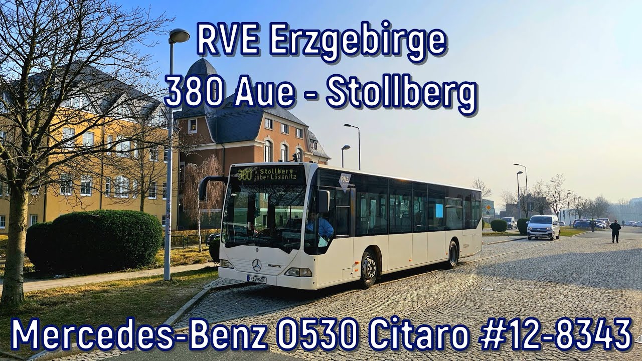 RVE Erzgebirge - Linie 380, Mercedes-Benz O530 Citaro #12-8343