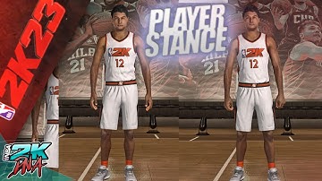 Change player stance tutorial - NBA 2K23 PC