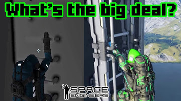 A Four Minute History of Ladders in Space Engineers