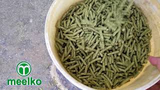 MEELKO  Prensado de alfalfa en pellet alimento de ganado.