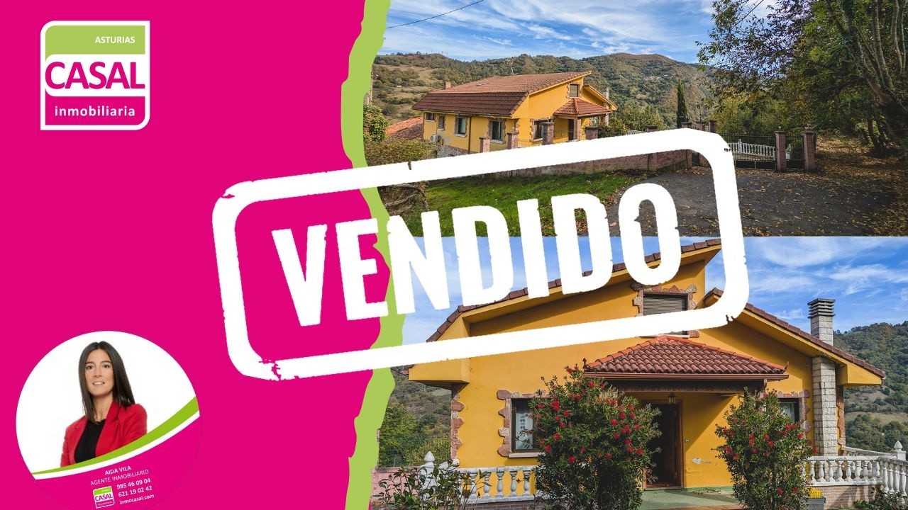 ¡VENDIDA! GRAN CASA DE 300M2 EN MIERES