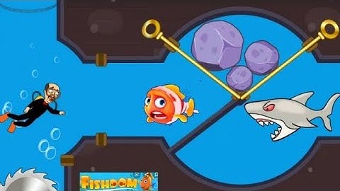 SAVE THE FISH GAMEPLAY🐠 SAVE THE FISH LEVEL 30🐠SAVE THE FISH GAME 🎮 HARD GAMEPLAY #savethefish #fish