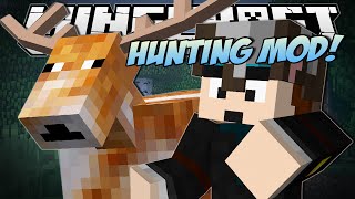 Minecraft | HUNTING MOD (Epic Guns, Traps and Deer!!) | Mod Showcase