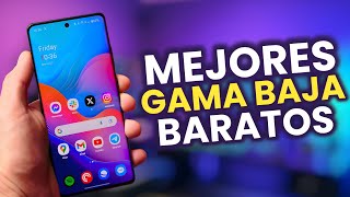 MEJORES CELULARES GAMA BAJA 2024 por menos de $150